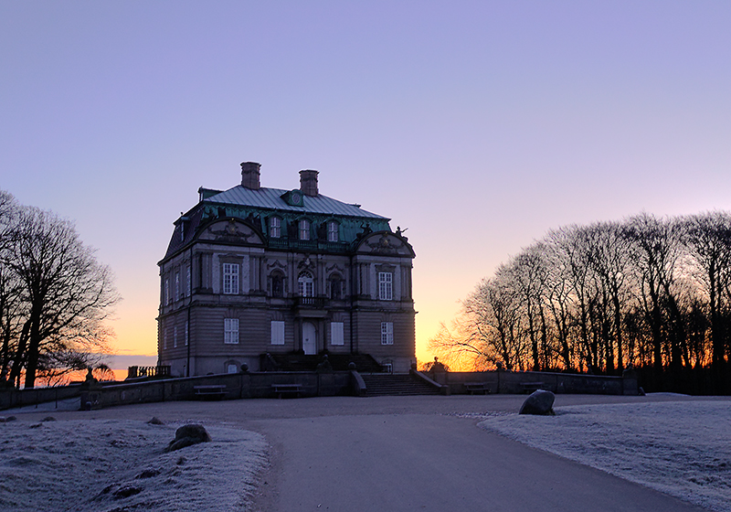 Erimetageslottet, set fra vest