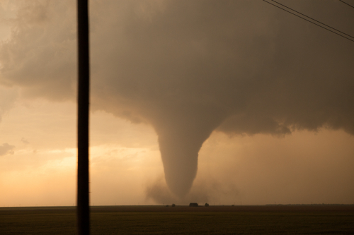 Tornado i nærheden af Greensburg, Kansas 18. maj 2013